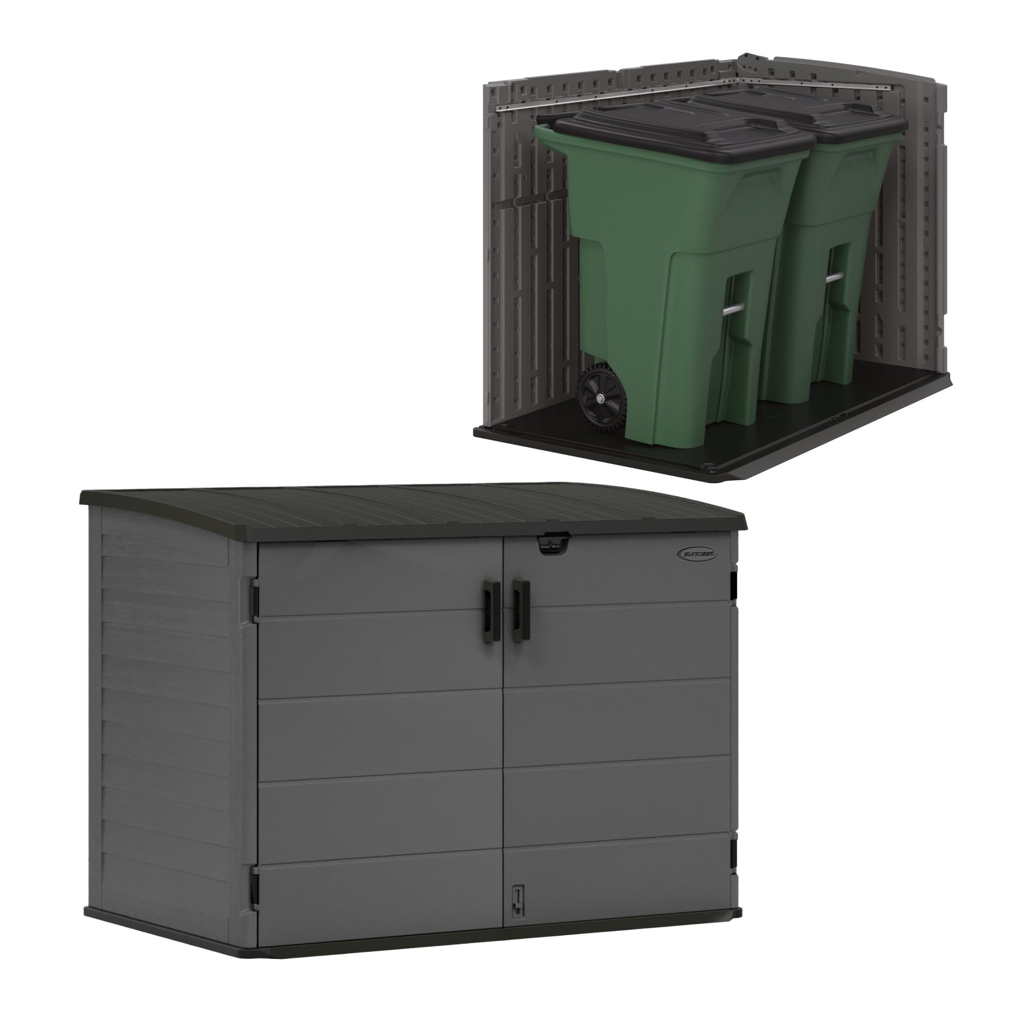 置物 sundaysbest Amazon.com : Suncast 70 Cu Ft Stow-Away Horizontal Outdoor Shed